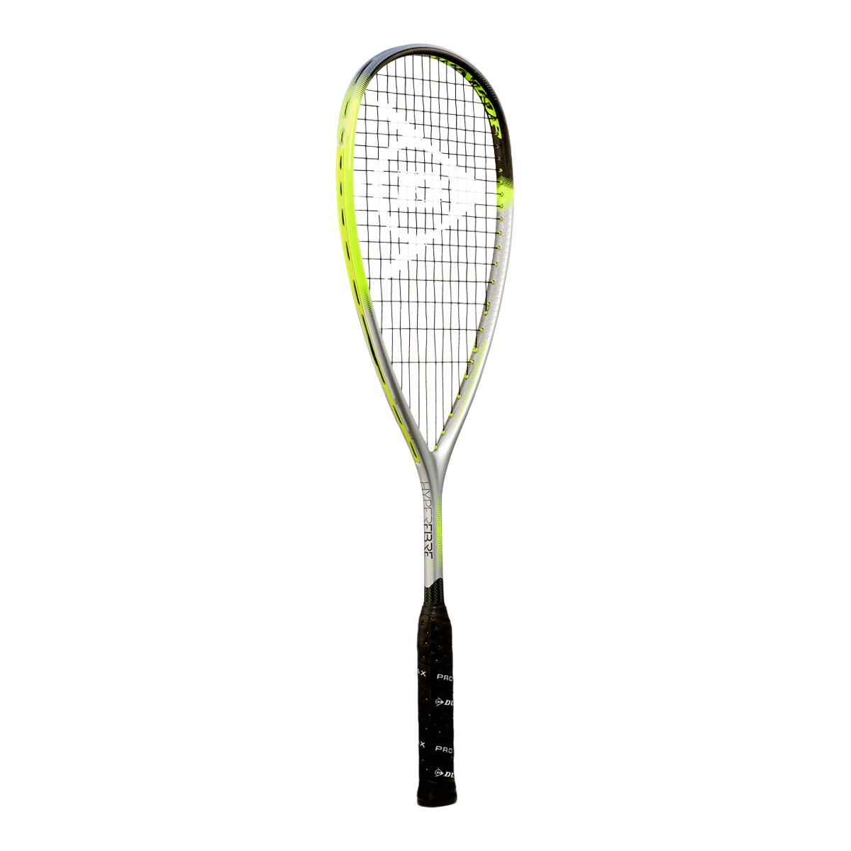 Dunlop Hyperfiber XT Revelation Squash Racquet Front_Angled_Right