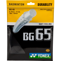 Yonex BG 65 Badminton String Front_Flat