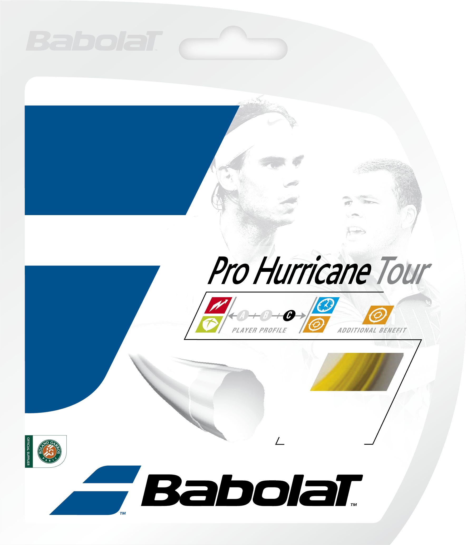 Image of Babolat Pro Hurricane Tour 16 Gauge Tennis String