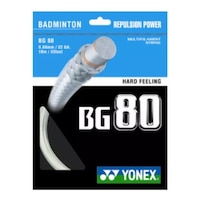 Yonex BG 80 Badminton String Front_Flat