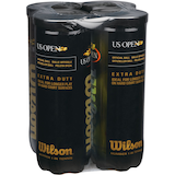 Wilson U.S. Open Extra-Duty Tennis Ball, Green, 12-Pack Front_Flat