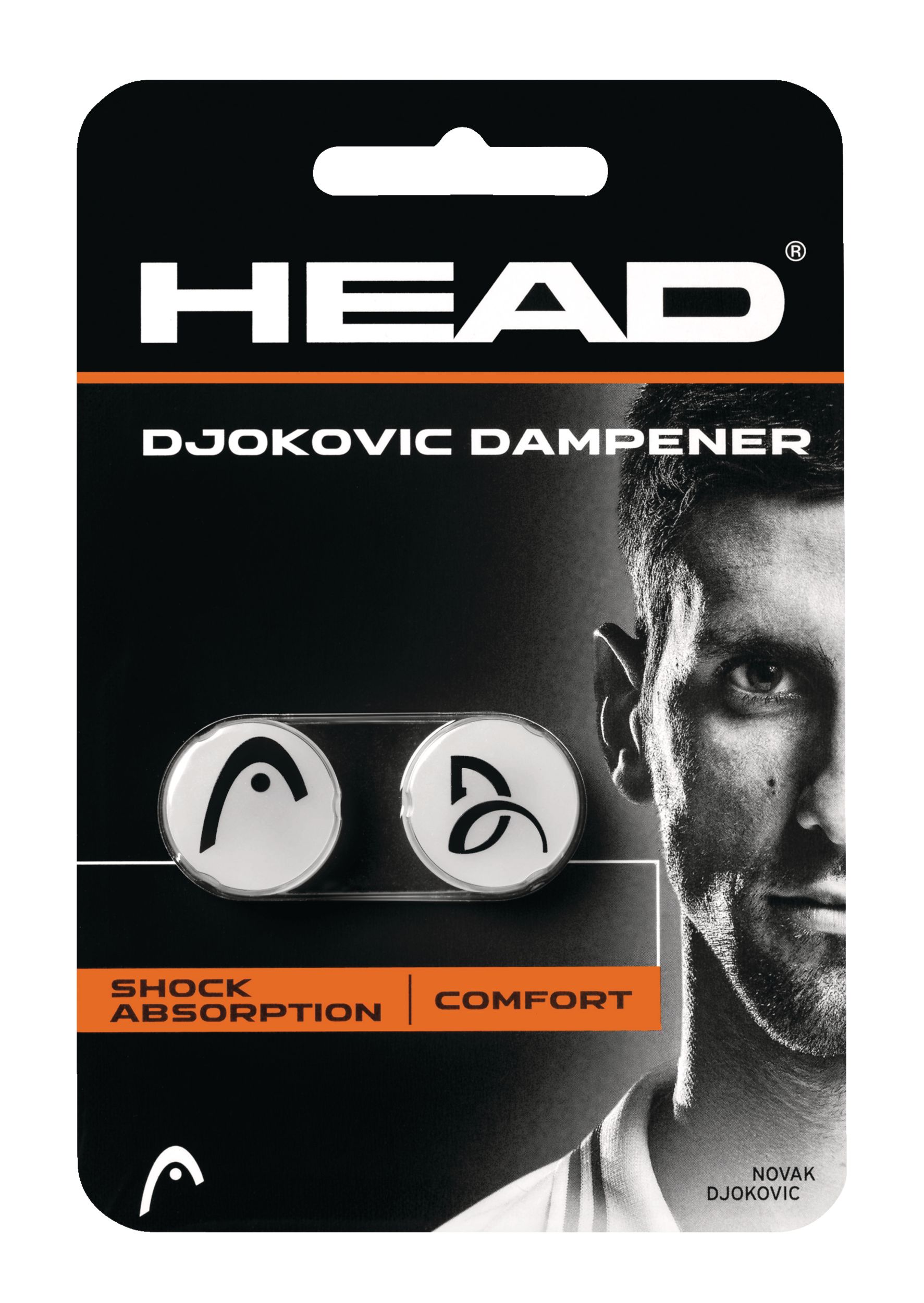 Head Djokovic Dampener Front_Flat