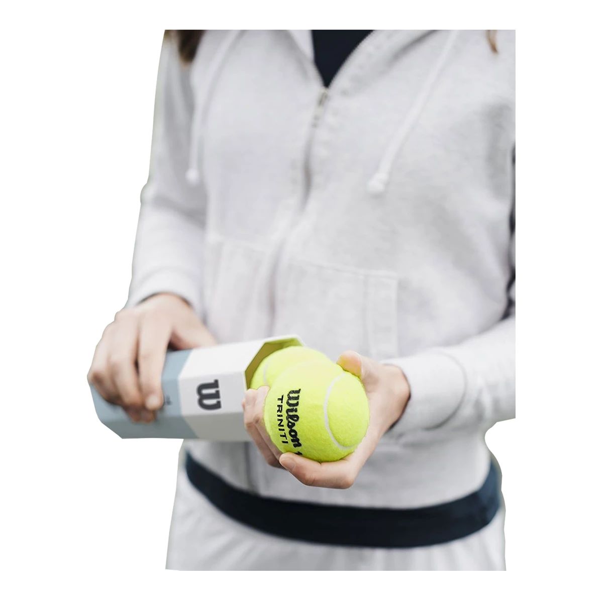 Wilson Triniti 3 Durable Tennis Balls Composite_or_Mixed