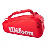 Wilson Super Tour 9 Racquet Tennis Bag Front_Angled_Left