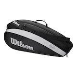 Wilson Fed Team 3 Racquet Tennis Bag Front_Angled_Left