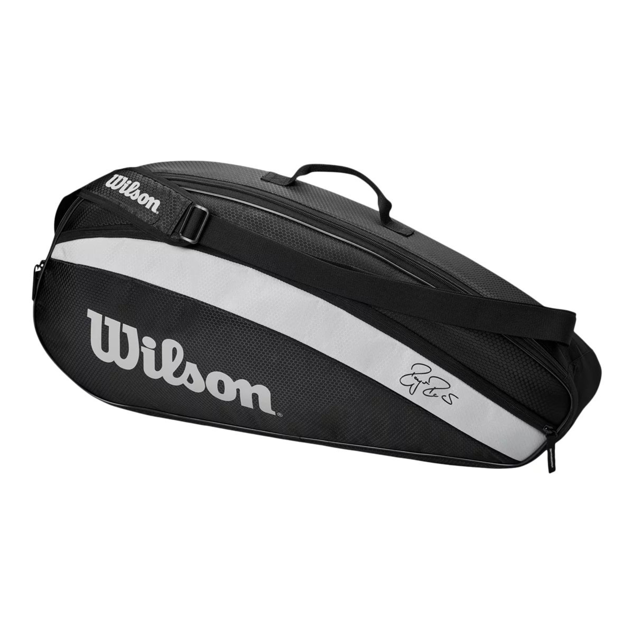 Wilson Fed Team 3 Racquet Tennis Bag