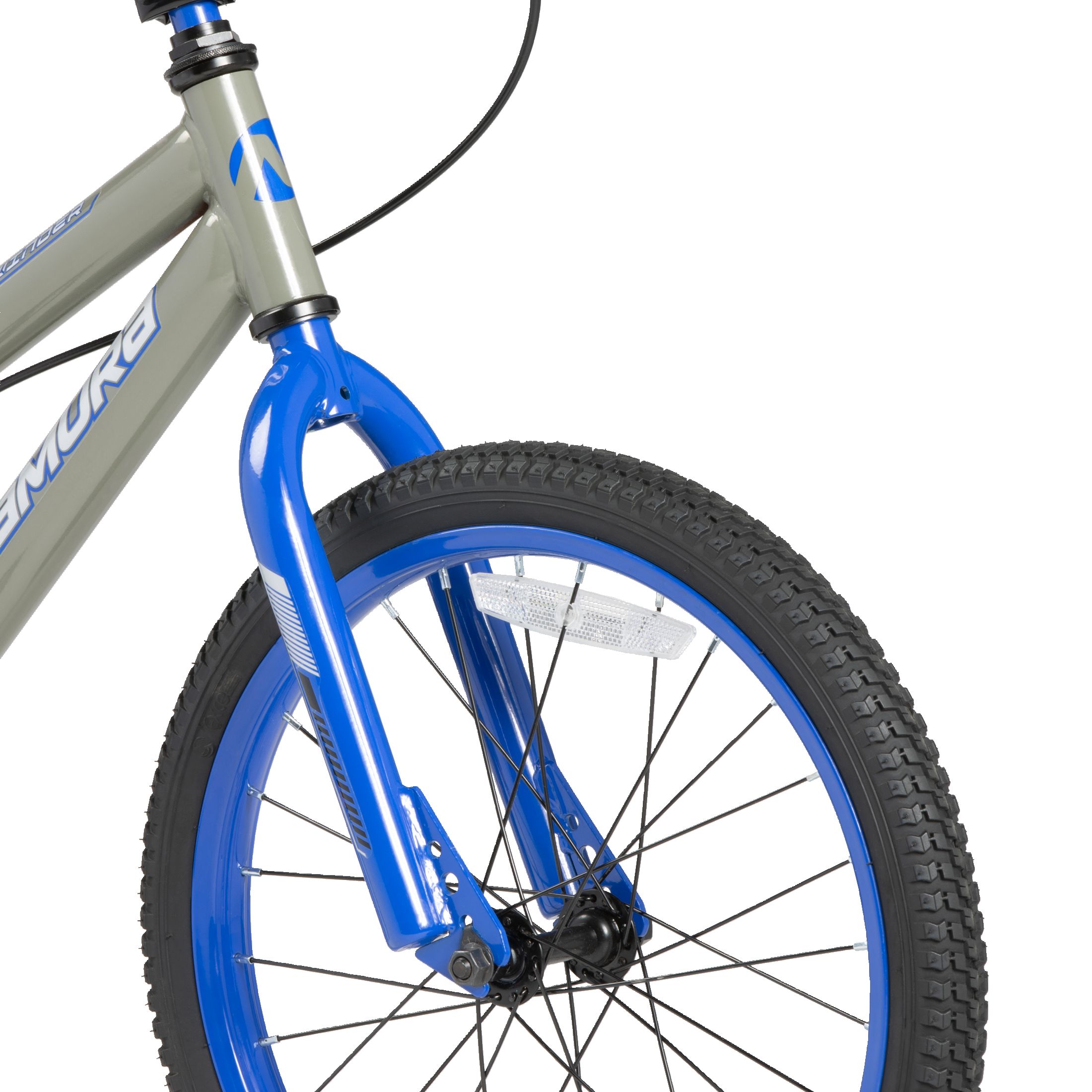 Nakamura Kids' Sidewinder 18" Bike, Training Wheels, Pedal Brake & V Brakes CloseUp