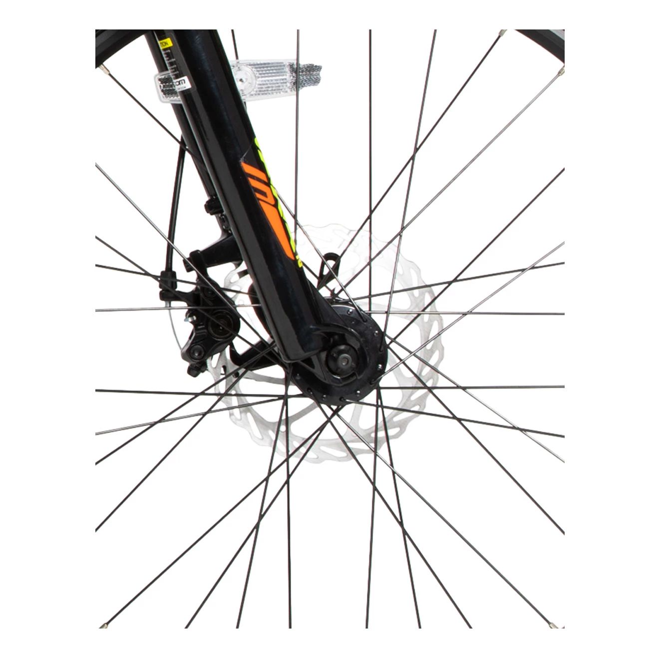 Diamondback Kids' Flowdown 24" Junior Mountain Bike, 7 Speed, Aluminum Frame, Mechanical Disc Brakes,