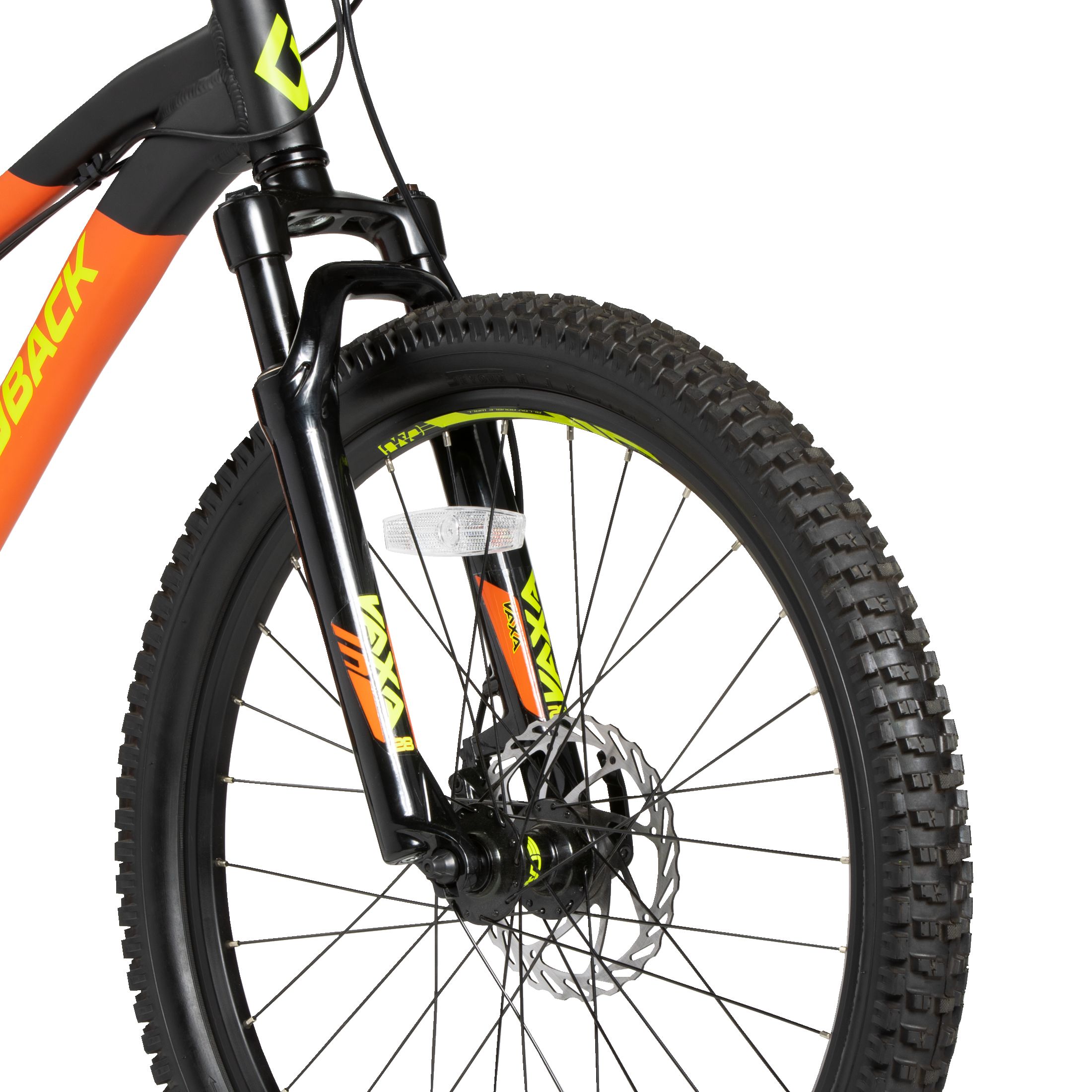 Diamondback Kids' Flowdown 24" Junior Mountain Bike, 7 Speed, Aluminum Frame, Mechanical Disc Brakes,