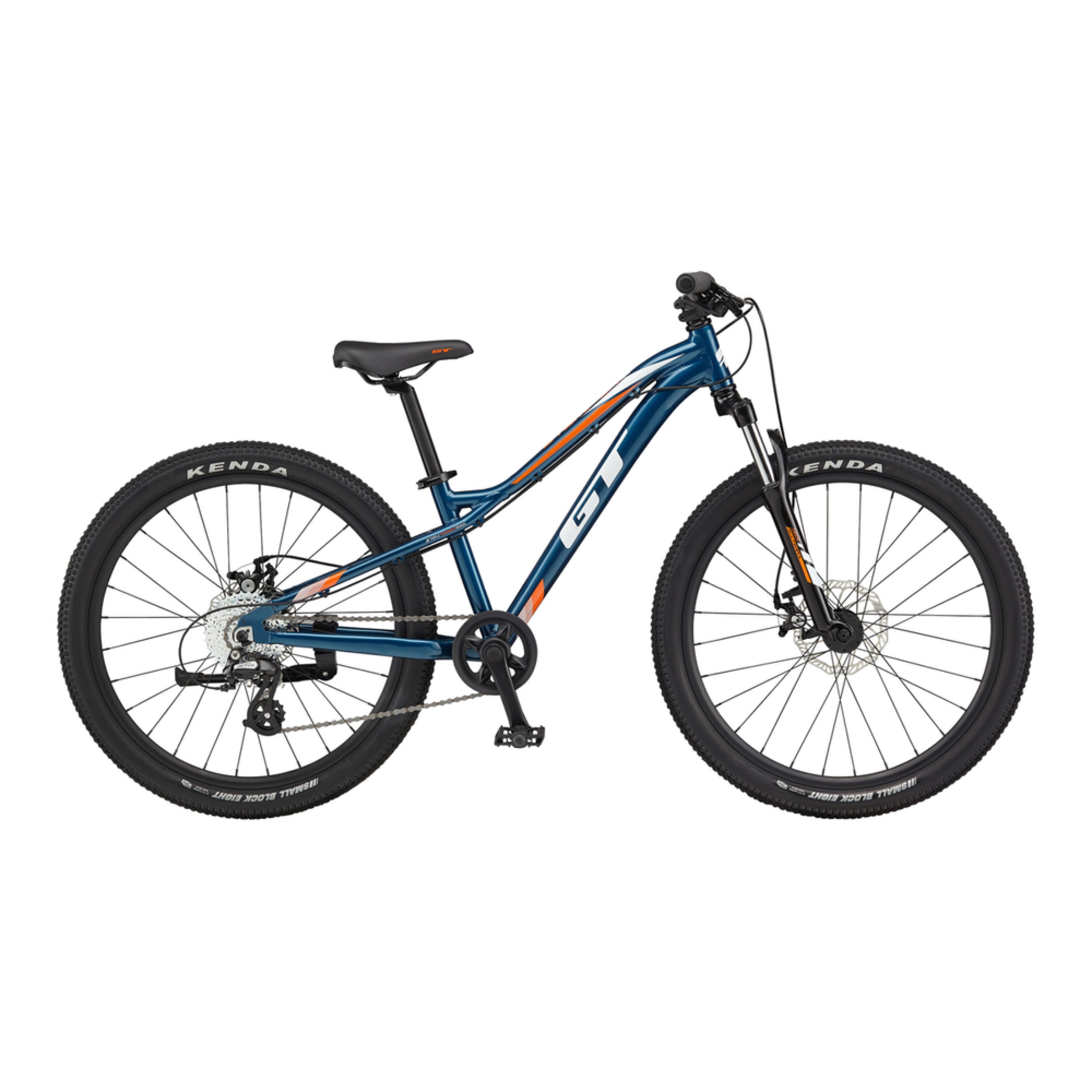GT Kids' Stomper Ace 24" Junior Mountain Bike, 8 Speed, Alloy Frame