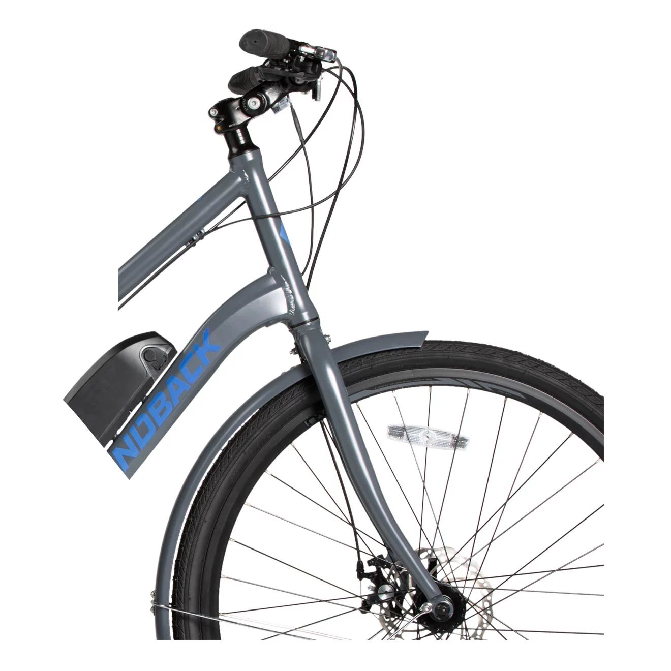 DIAMONDBACK WATERFRONT 700C E-BIKE (Q121) GRY/BLUE