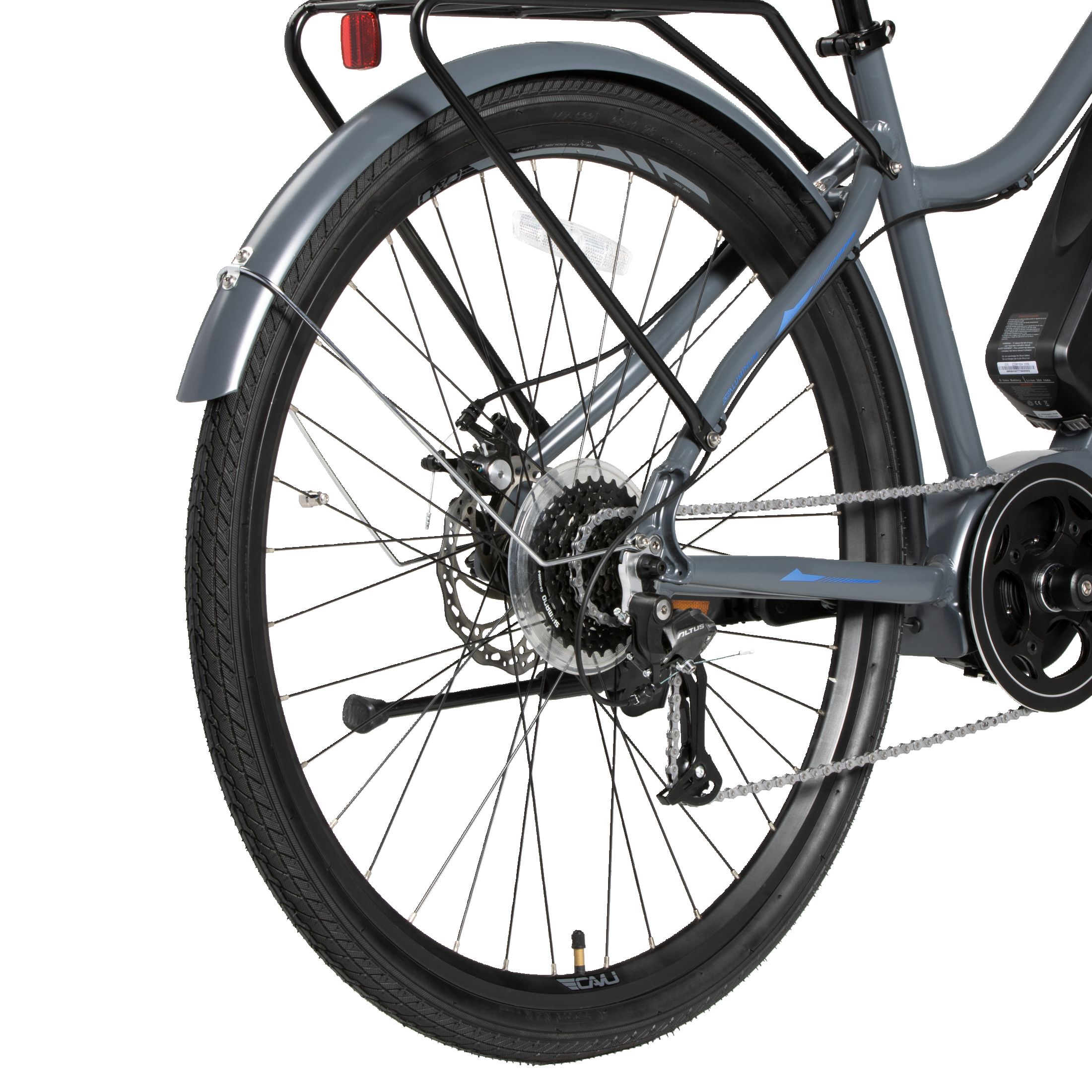 DIAMONDBACK WATERFRONT 700C E-BIKE (Q121) GRY/BLUE