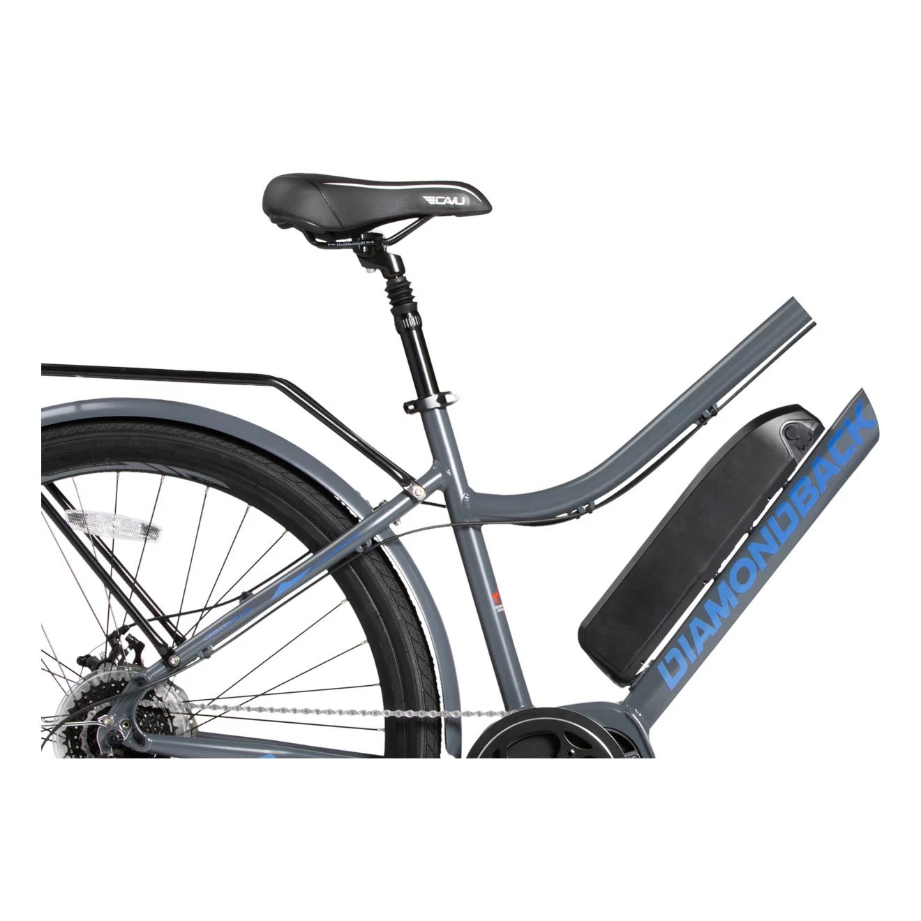 DIAMONDBACK WATERFRONT 700C E-BIKE (Q121) GRY/BLUE