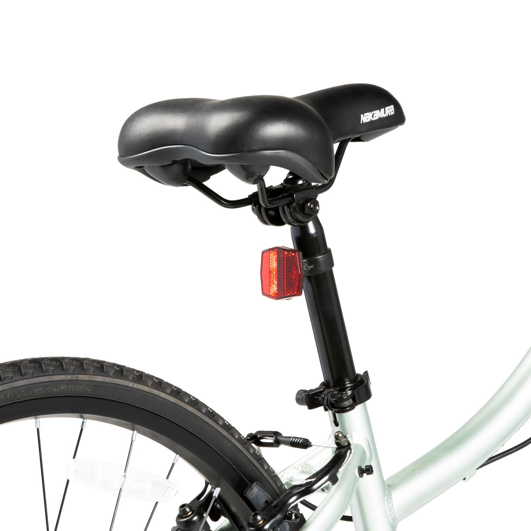 Nakamura Women's Royal 700c Hybrid Bike, 18 Speed, Aluminum Frame, Rim Brakes, Lightweight