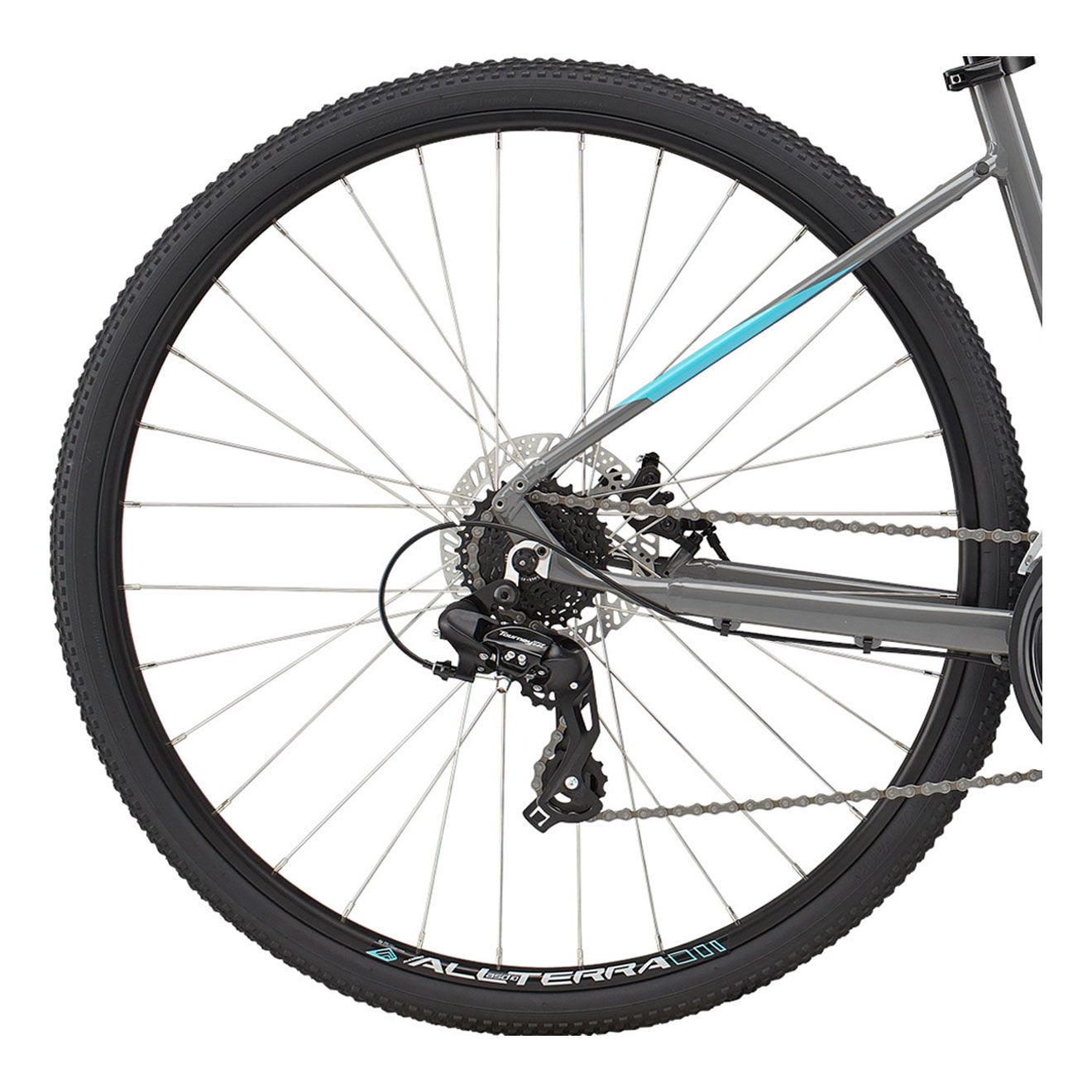 GT Women's Transeo Comp Low-Step 700c Hybrid Bike, 21 Speed
