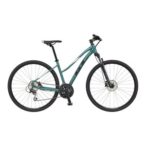 GT Women's Transeo Elite Low-Step 700c 16 Speed Hybrid Bike