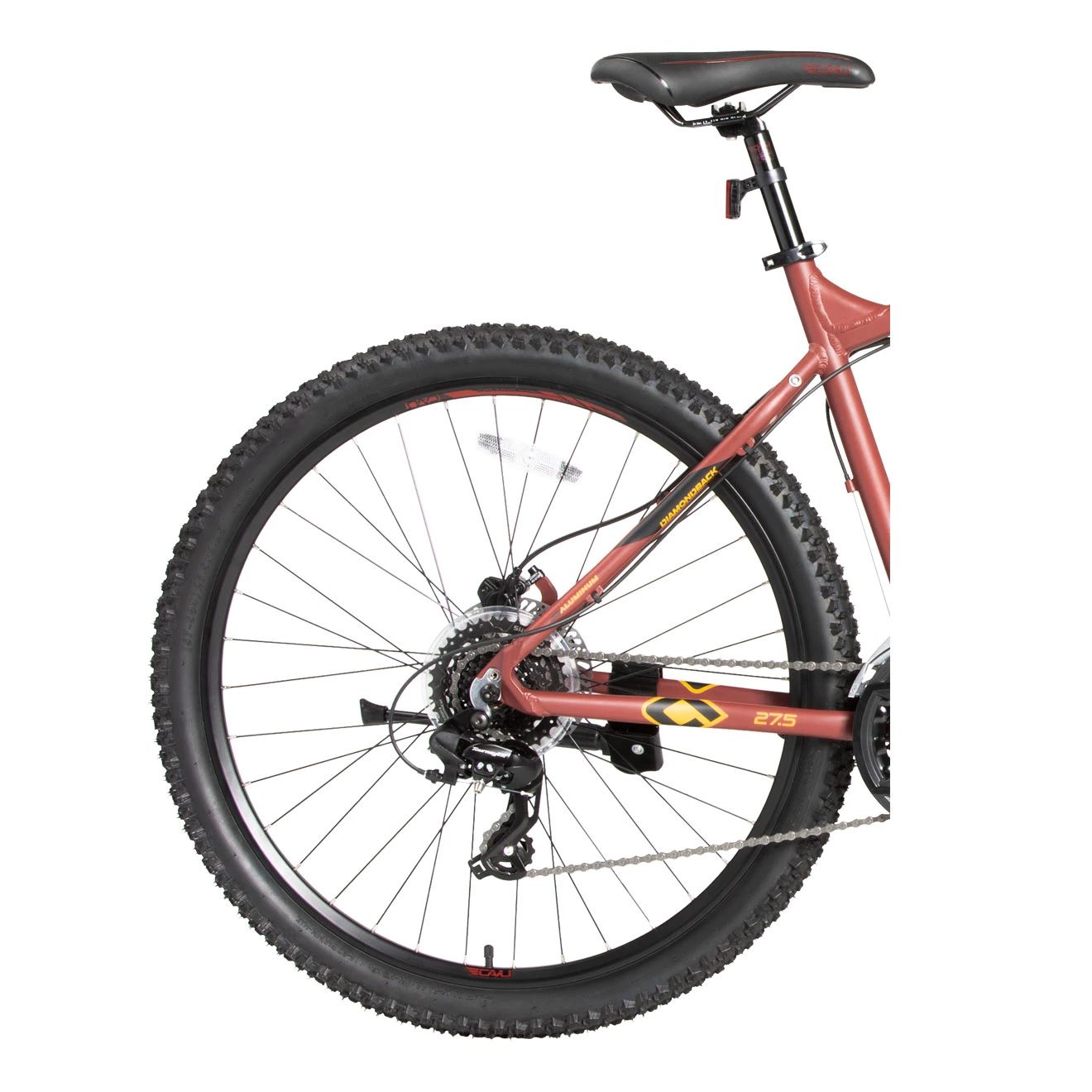 Diamondback Motown 27.5" Mountain Bike, 24 Speed, Aluminum Frame, Hydraulic Disc Brakes, Hardtail