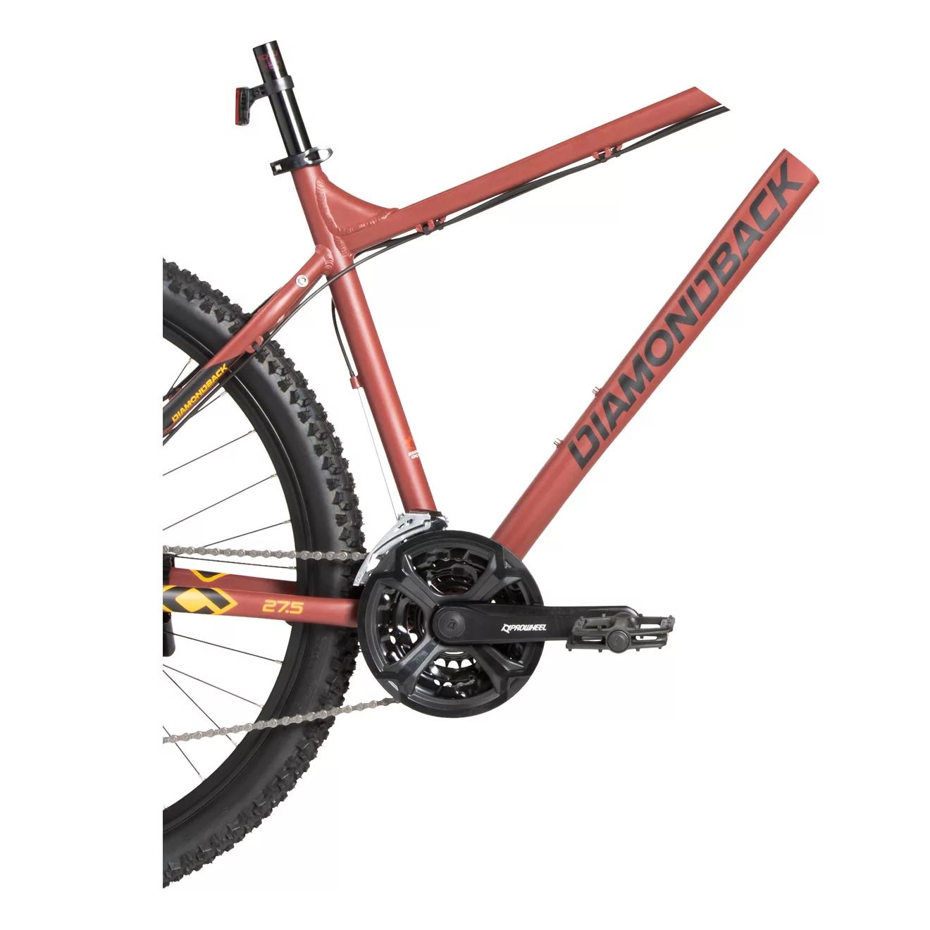 Diamondback Motown 27.5" Mountain Bike, 24 Speed, Aluminum Frame, Hydraulic Disc Brakes, Hardtail