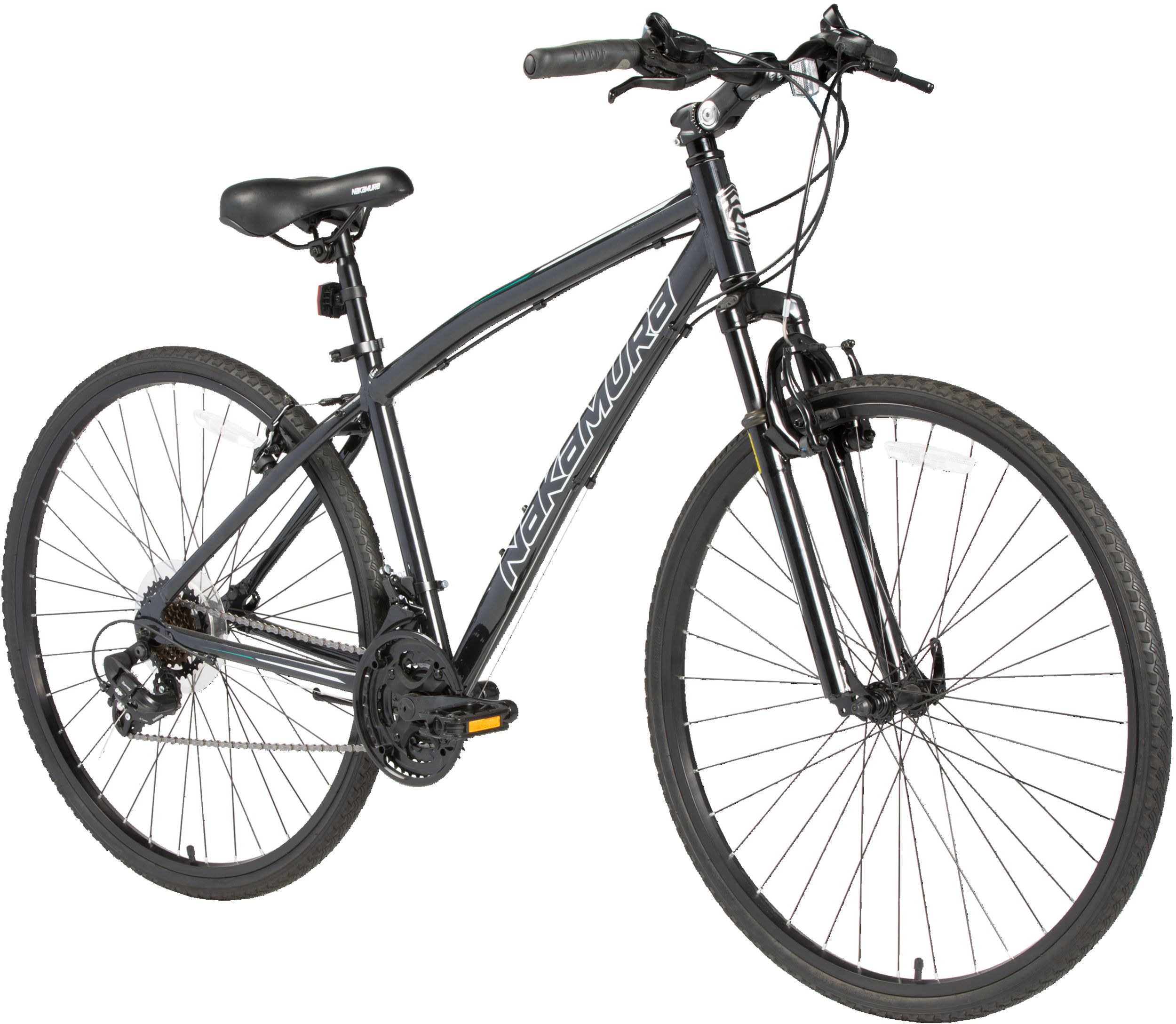 Nakamura Royal 700c Hybrid Bike 18 Speed Aluminum Frame Rim