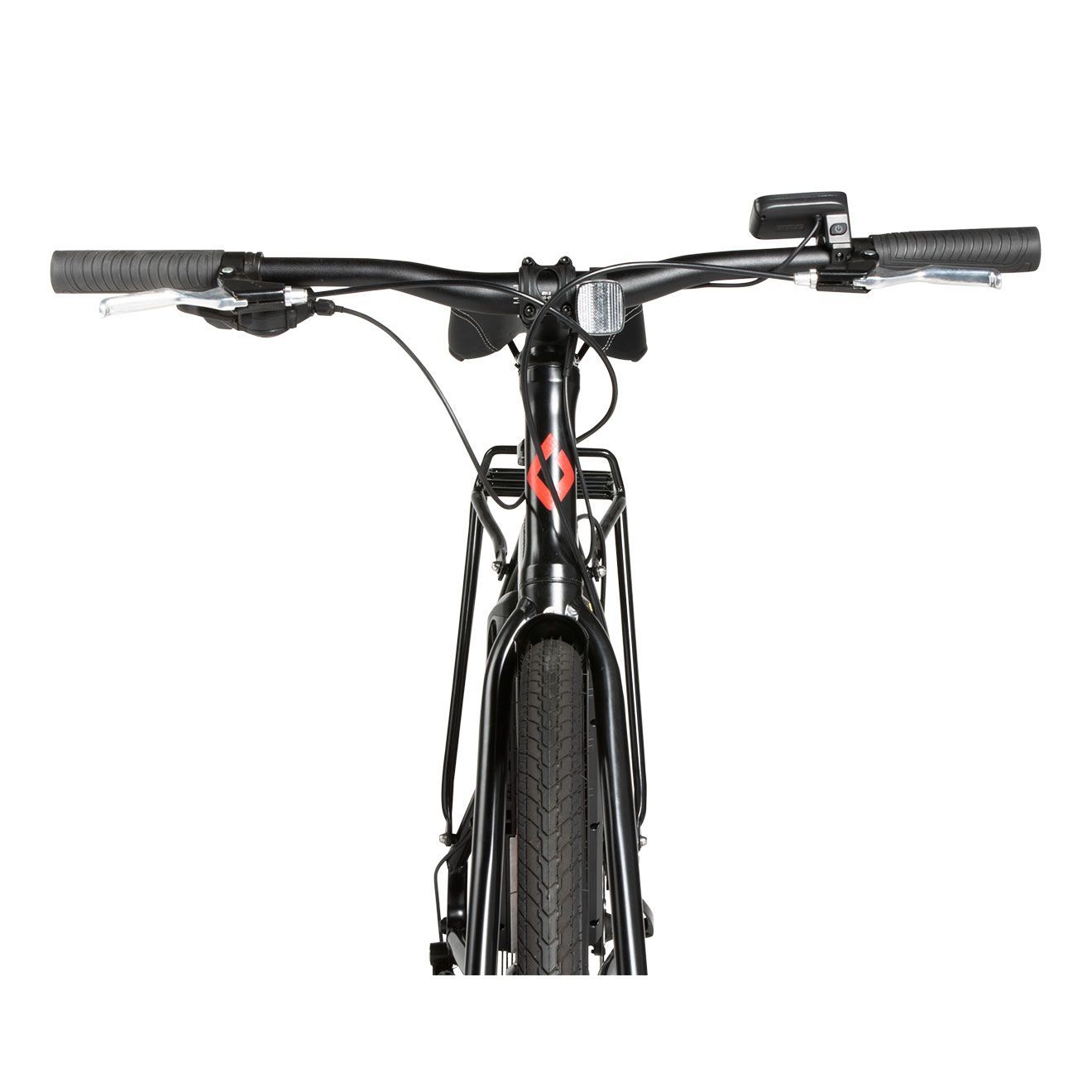 DIAMONDBACK VOYAGEURS 700C E-BIKE (Q121) BLK/RED