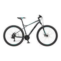 GT Women's Aggresor Sport 29"/27.5" Mountain Bike, 21 Speed, Aluminum Frame, Mechanical Disc Brakes, Hardtail Side_Right