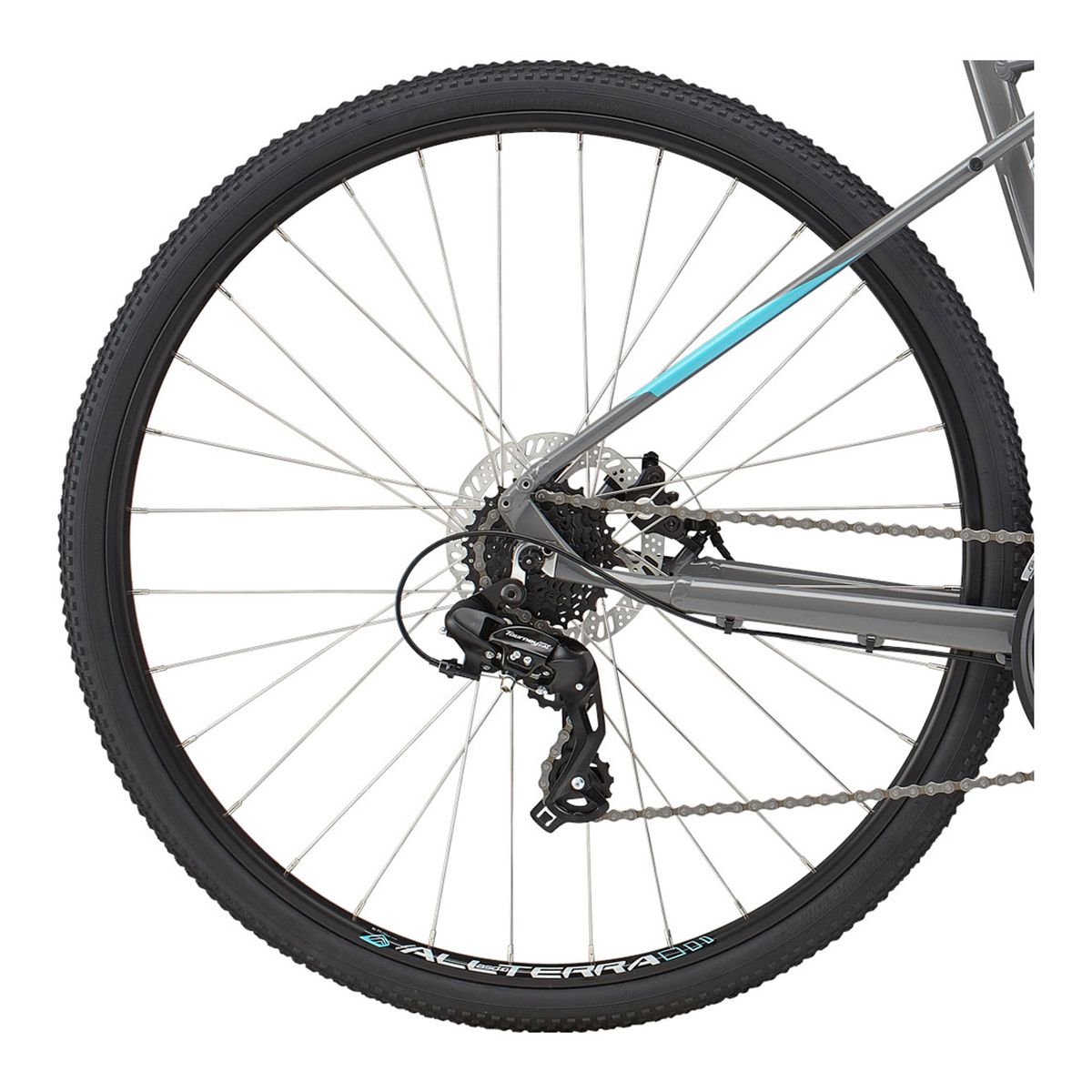 GT Transeo Comp 700c Hybrid Bike, 21 Speed, Aluminum Frame, Mechanical Disc Brakes, Commuter