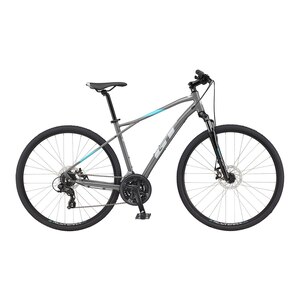 GT Transeo Comp 700c Hybrid Bike, 21 Speed, Aluminum Frame, Mechanical Disc Brakes, Commuter