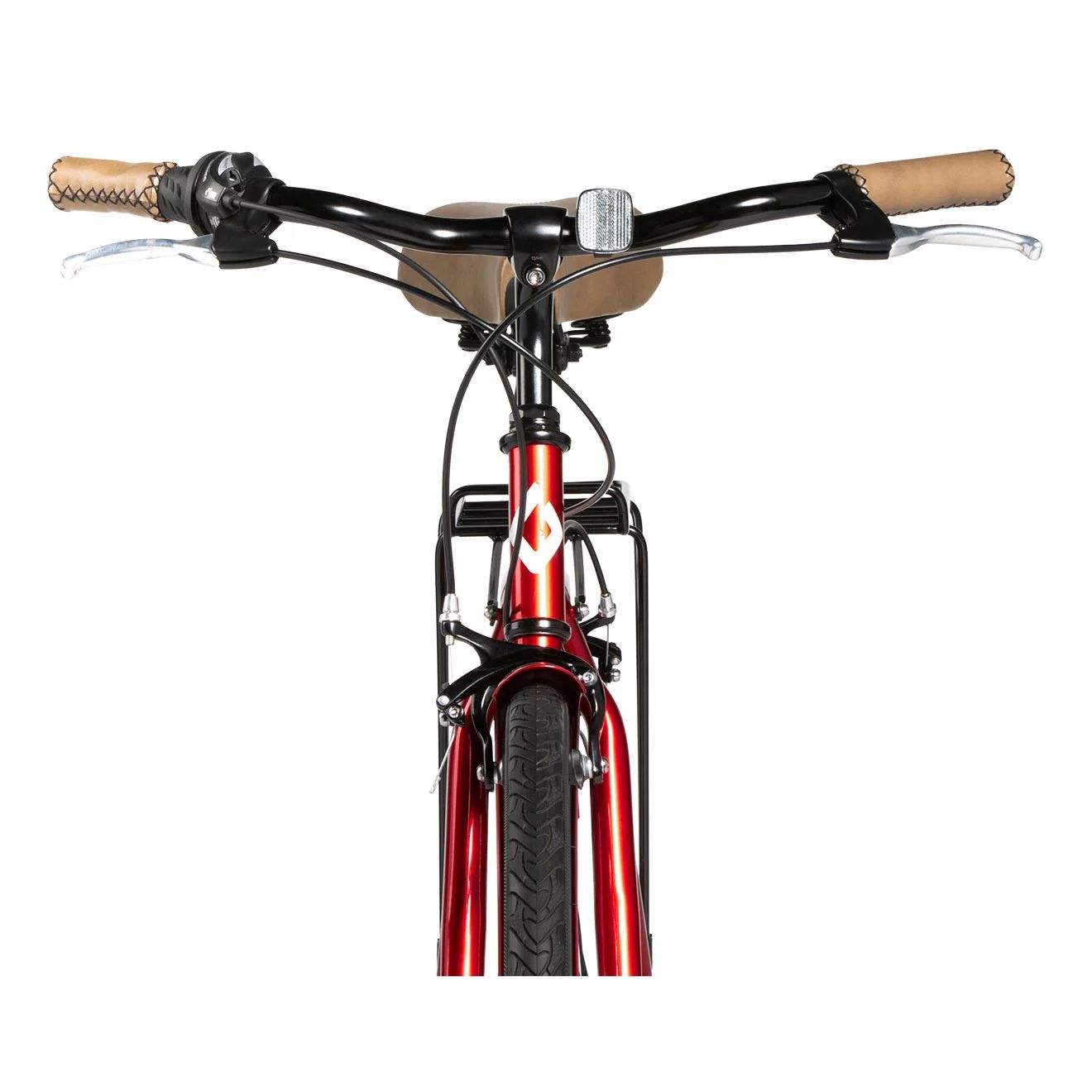 Diamondback Beltline 700c Hybrid Bike, 7 Speed, Steel Frame, Rim Brakes, Cruiser