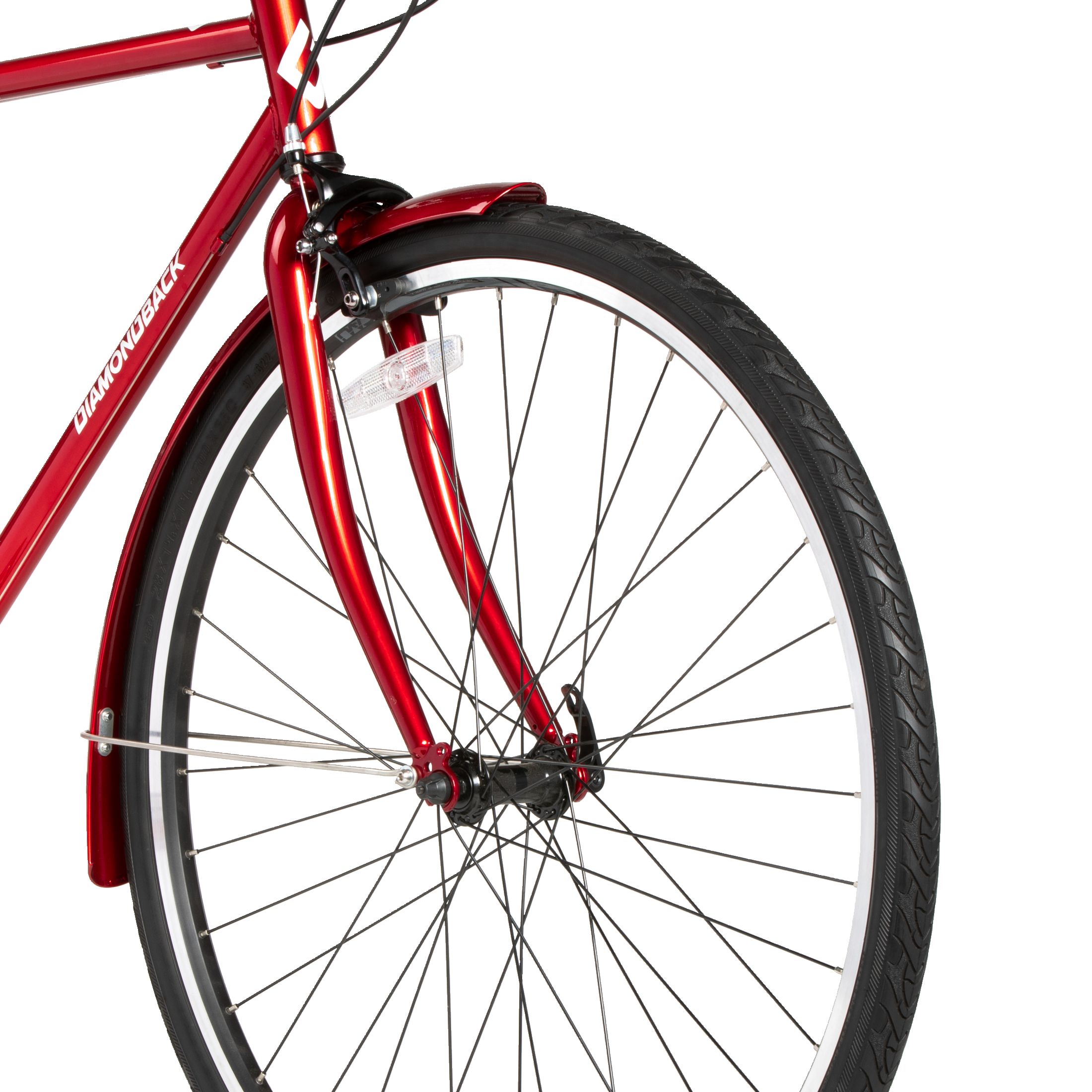 Diamondback Beltline 700c Hybrid Bike, 7 Speed, Steel Frame, Rim Brakes, Cruiser