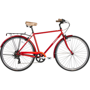 Diamondback Beltline 700c Hybrid Bike, 7 Speed, Steel Frame, Rim Brakes, Cruiser