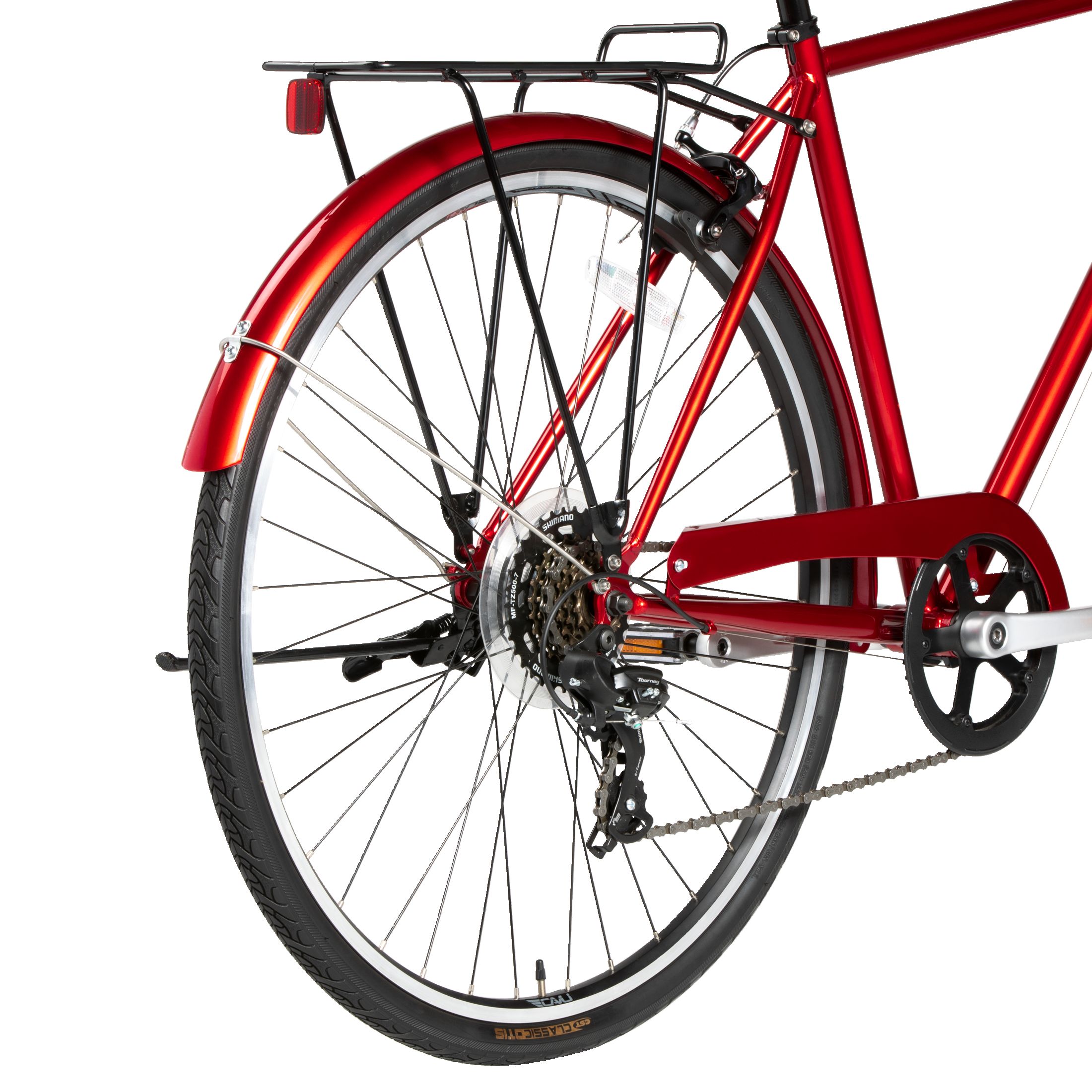 Diamondback Beltline 700c Hybrid Bike, 7 Speed, Steel Frame, Rim Brakes, Cruiser