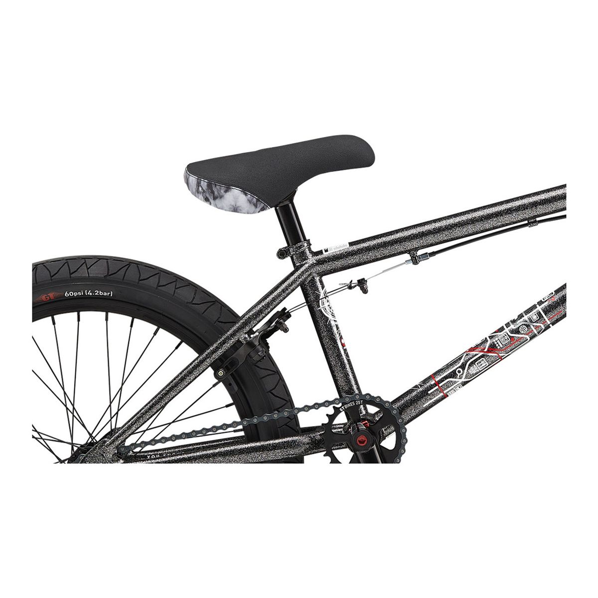 GT U Team 20.75" BMX Bike, Steel Frame, U-Brake