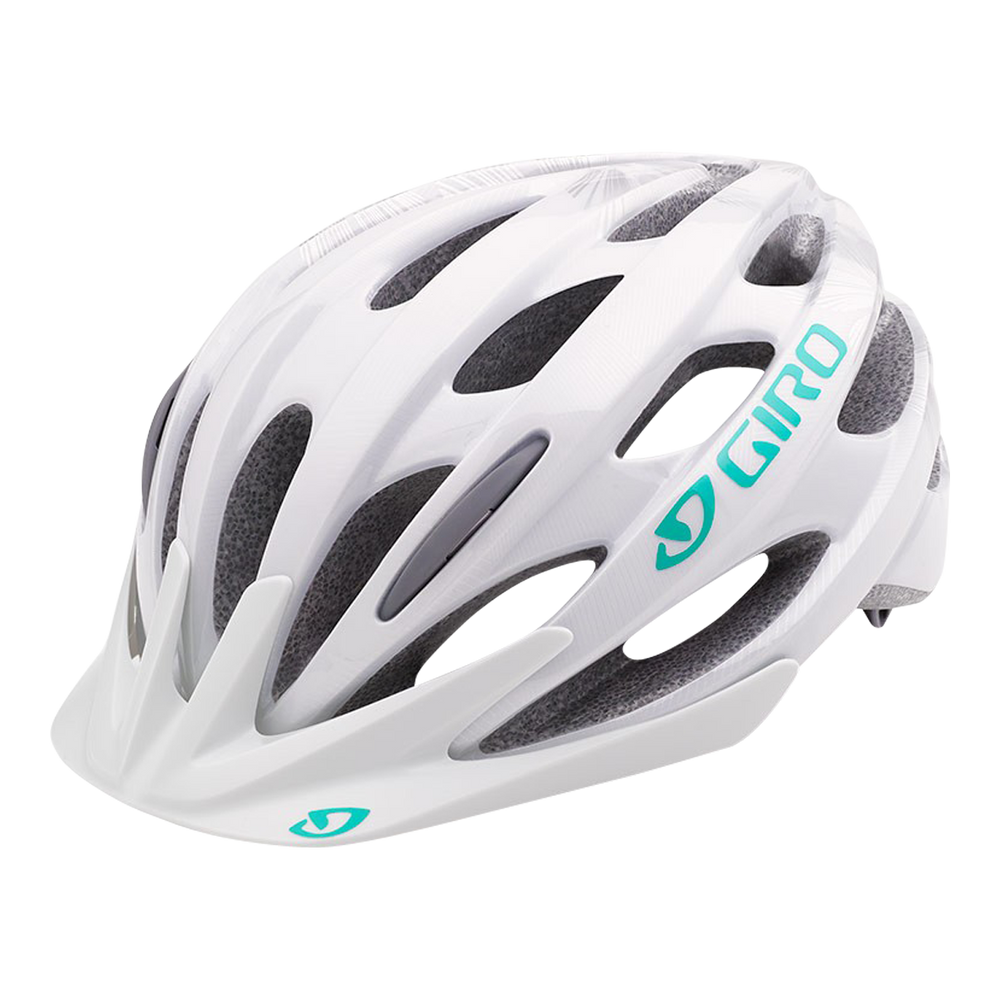 Giro Verona White Pearl Flowers Women's Bike Helmet