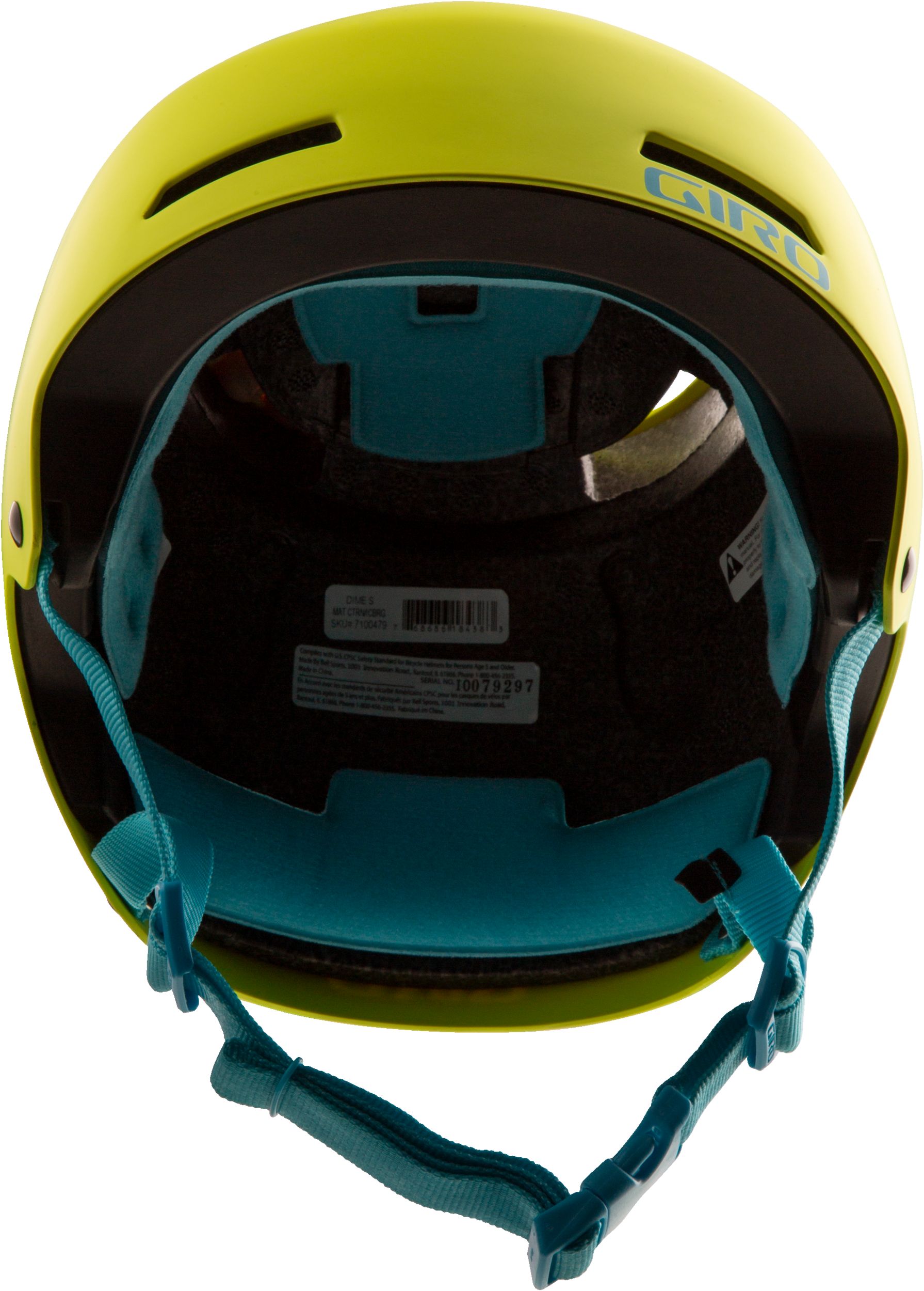 Giro Dime Junior Bike Helmet 2020 Bottom_Plunge