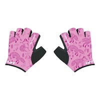Louis Garneau Kids' Kid Ride Bike Gloves, Half Finger, Foam Padding Back_Flat