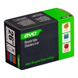 Evo Schrader 26 x 1.95-2.125 Bike Inner Tube Front_Angled_Right