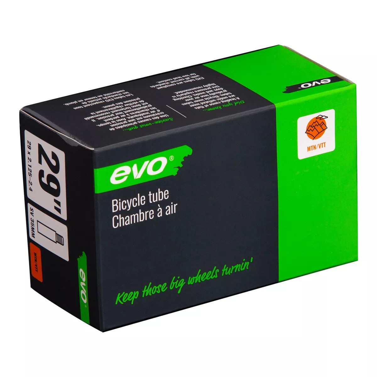 Evo Schrader 29 x 2.0-2.4 Bike Inner Tube