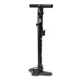 Blackburn Piston 1 Bike Floor Pump - Black Front_Three_Fourths_Angled_Left