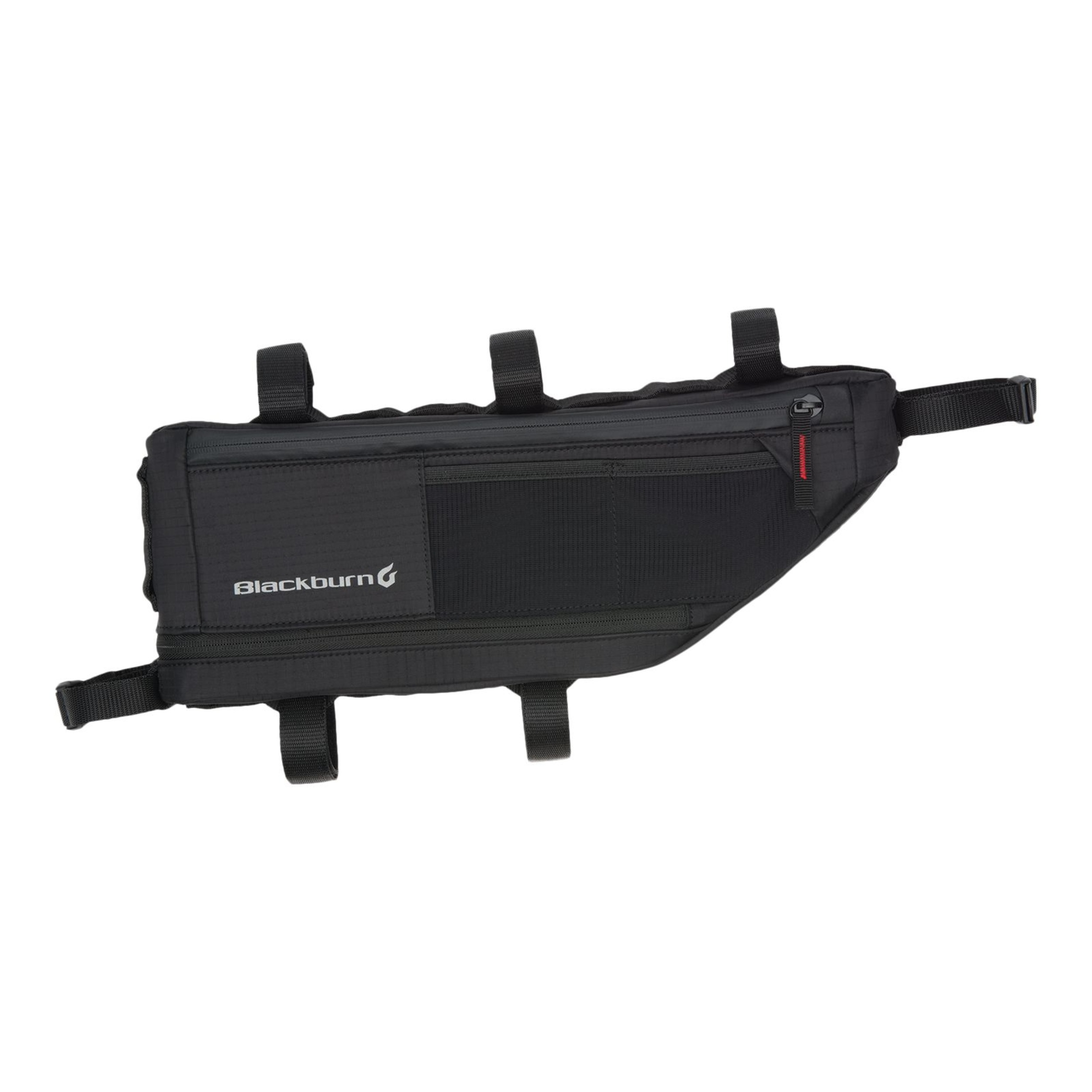 Blackburn Outpost Bike Frame Medium Bike Bag Velco Strap, Hi-Visibility Fabric Front_Flat