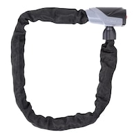 Evo LockDown Chain Lock, Bike, Key Front_Flat