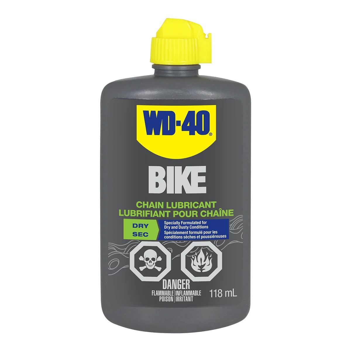 Wd-40 Bike Chain Dry Lubricant  118ml