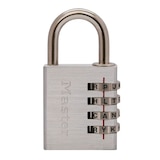 Master Lock Resettable Word Padlock, Locker, Combination Front_Flat