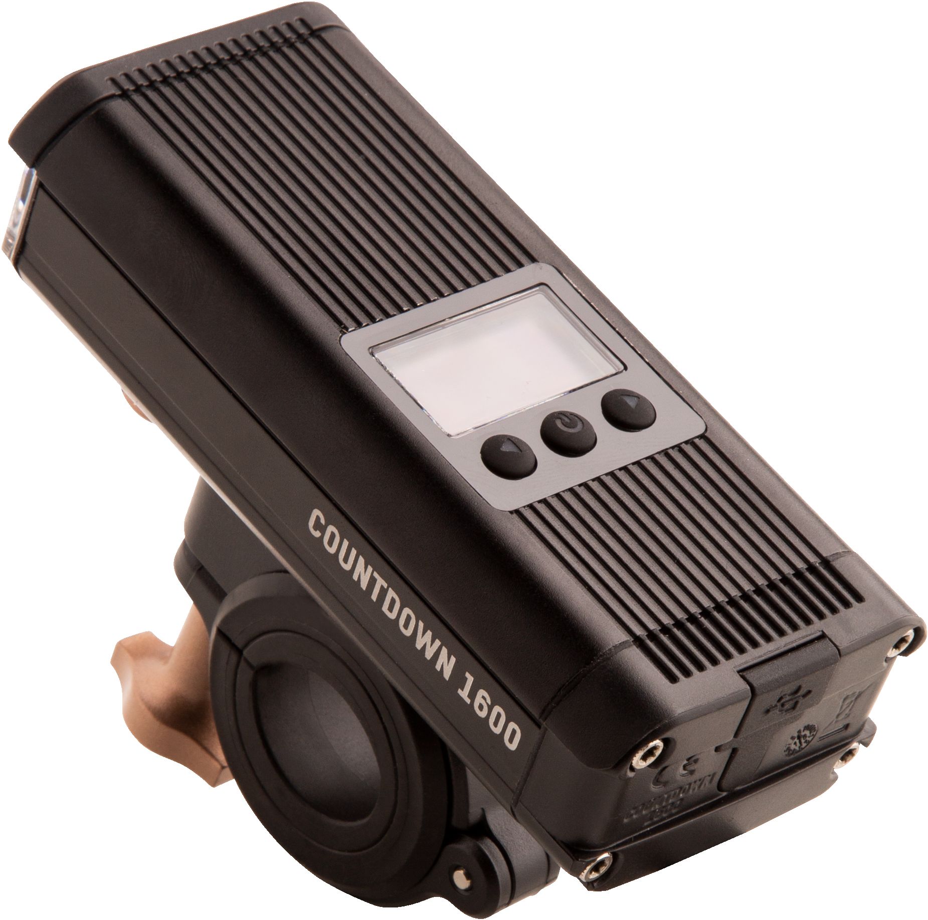 BLACKBURN Countdown 1600 High Lumen Bike Front Light Front_Angled_Right