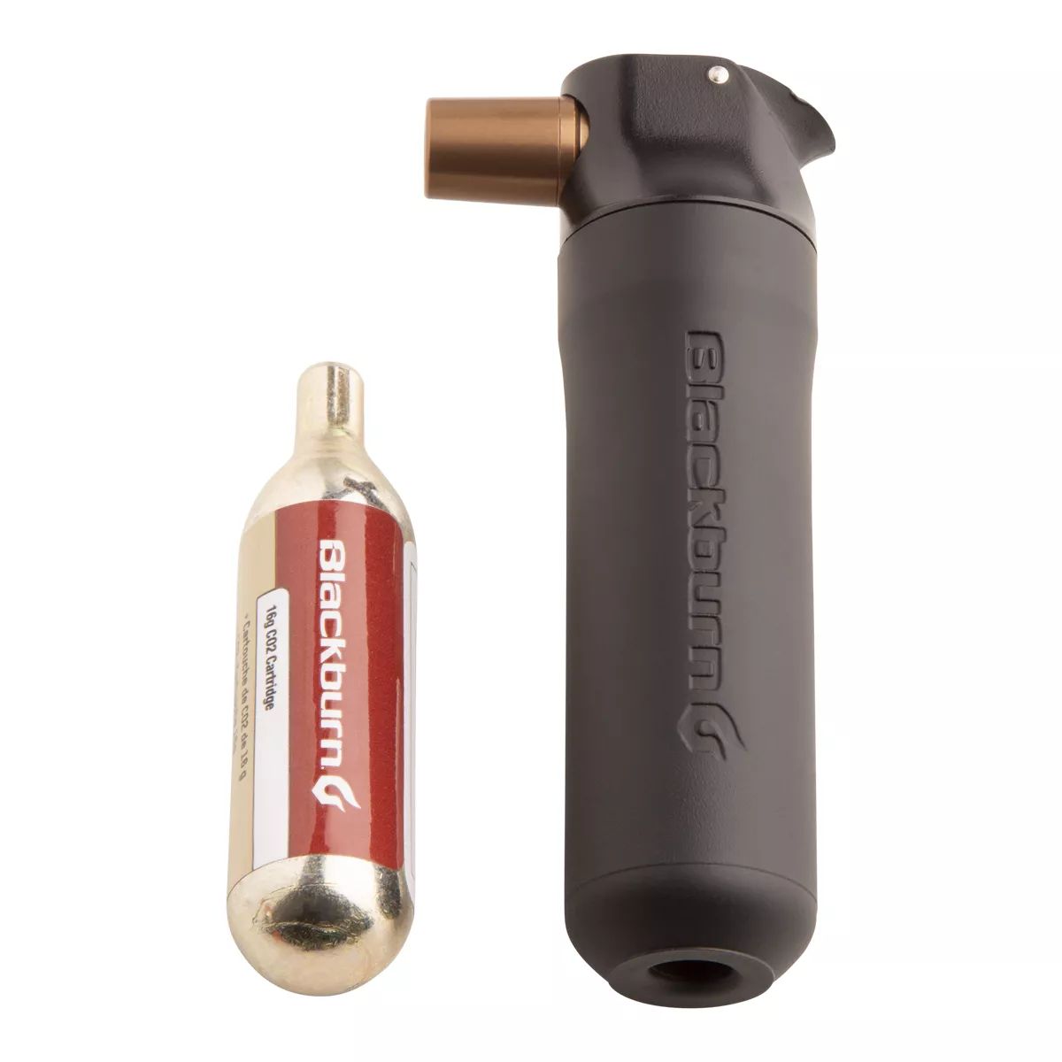 Blackburn Outpost CO2 Cupped Bike Pump, CO2 Cartridge Included Composite_or_Mixed