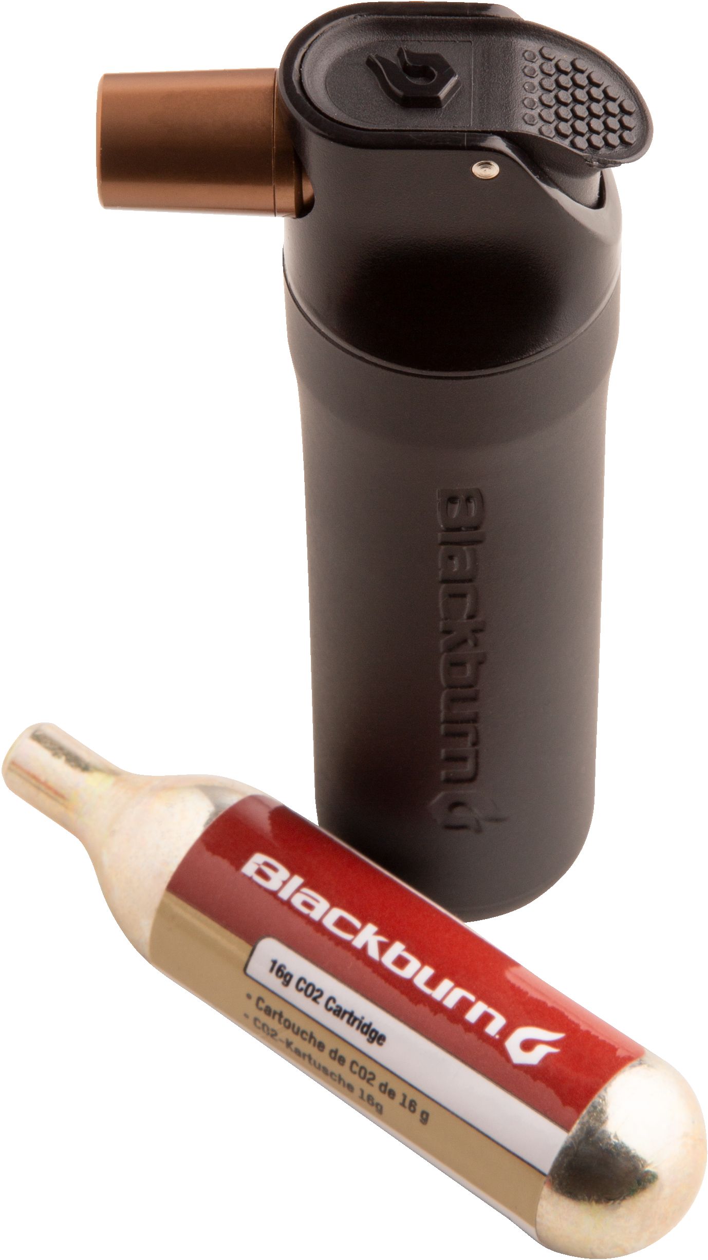 Blackburn Outpost CO2 Cupped Bike Pump, CO2 Cartridge Included Composite_or_Mixed