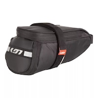 Louis Garneau Zone Mega Saddle Bike Bag Hook and Loop Straps, 1.3L Front_Angled_Left