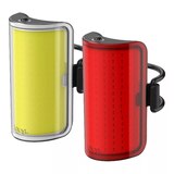 Knog Medium Cobber Twin pack Bike Lights, 320/170 Lumens Front_Angled_Left
