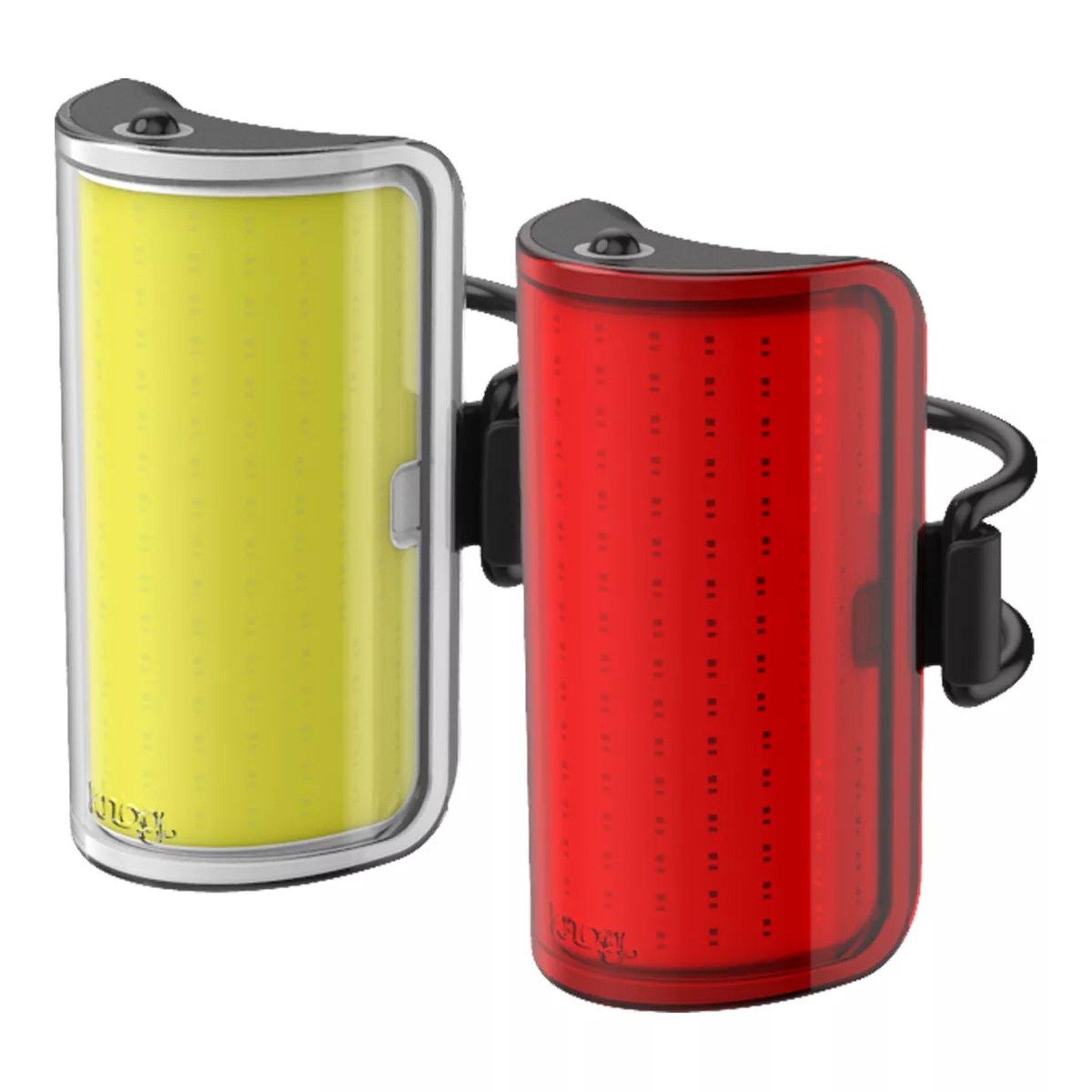 Knog Medium Cobber Twin pack Bike Lights, 320/170 Lumens Front_Angled_Left