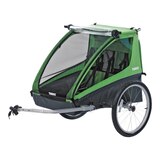Thule Kids Cadence Bike Trailer, Double, Storage, Foldable Front_Angled_Left