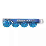 Bauer Hi-Lo Court 76mm/76A 4 Pack Roller Skating Wheels Front_Flat